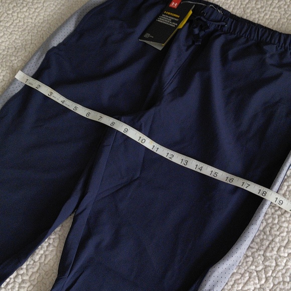 NWT Under Armour Girl's Youth XL Water Resistant Loose Fit Navy Blue Pan… - Picture 10 of 16